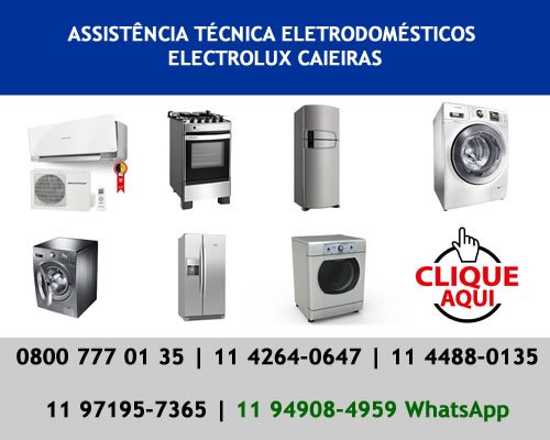 Assistência técnica Electrolux Caieiras