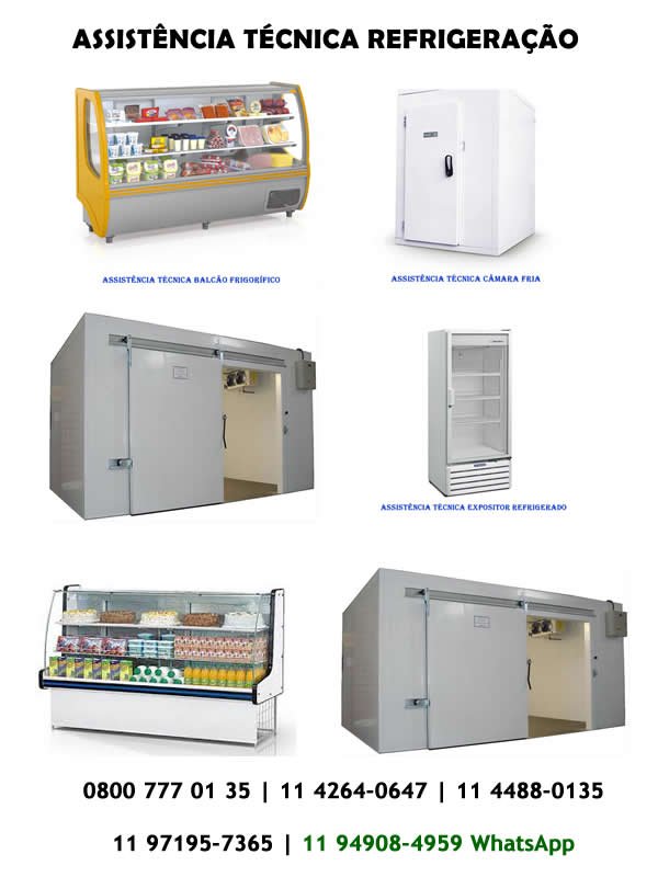 Assistência técnica refrigeração